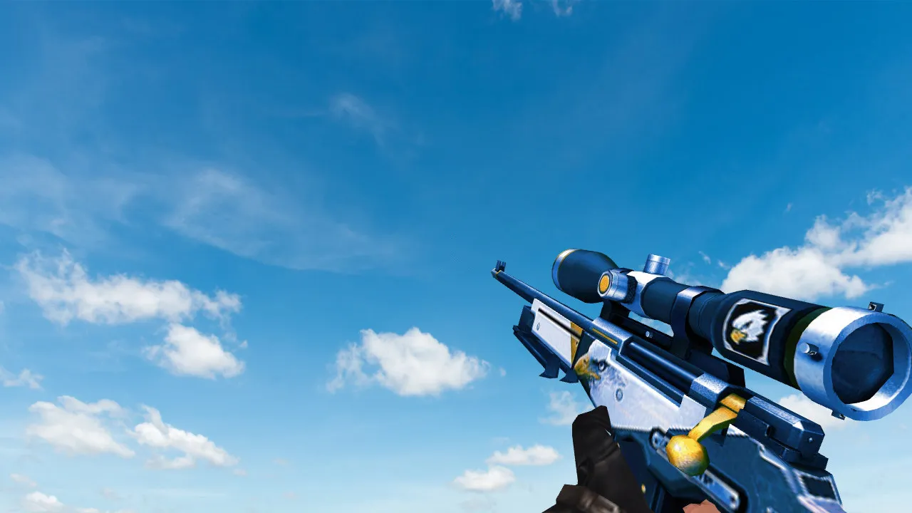 Модель AWP Bercut для CS 1.6 - Уникальный скин для точности - скриншот 2