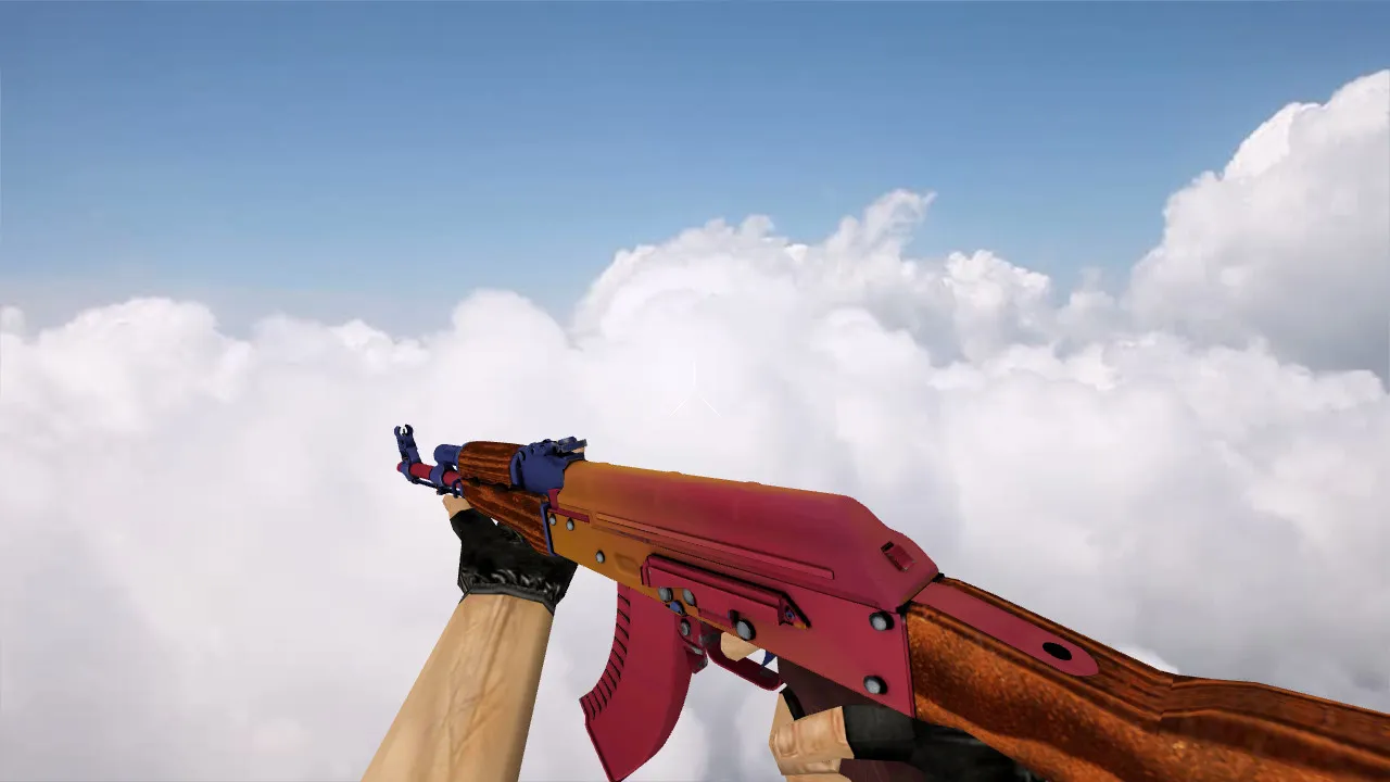 Модель АК-47 Fade для CS 1.6 – Уникальность и качество — скриншот 2