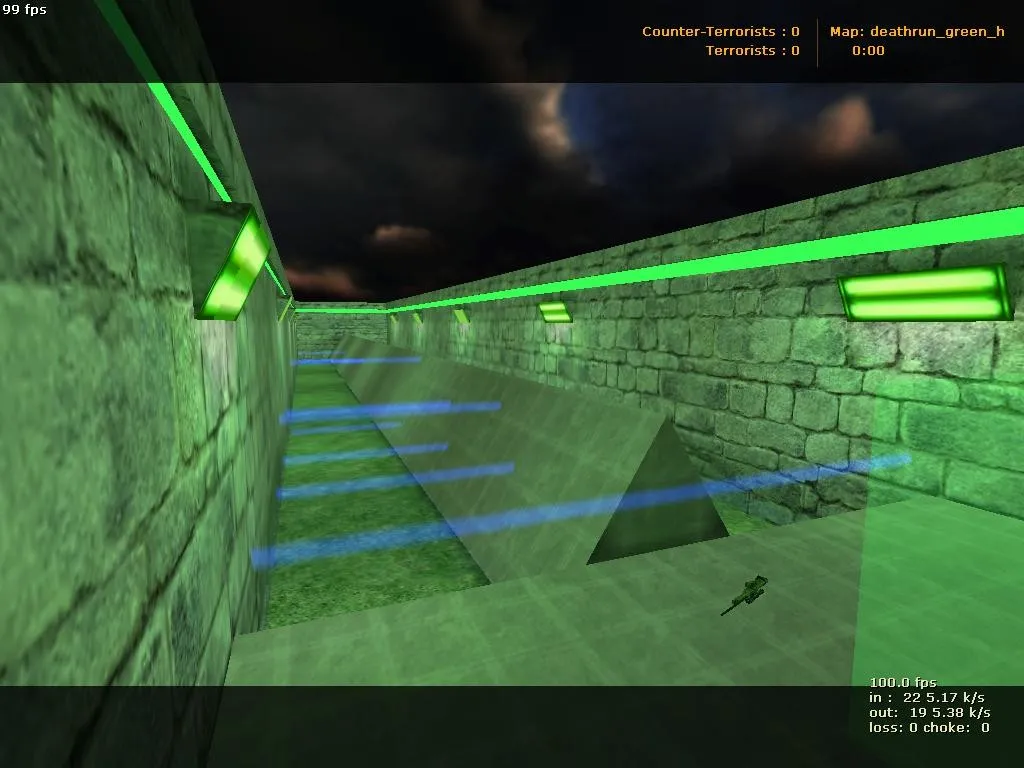 deathrun_green_h для CS 1.6: тактики, точки, .nav и оптимизация карты - скриншот 6