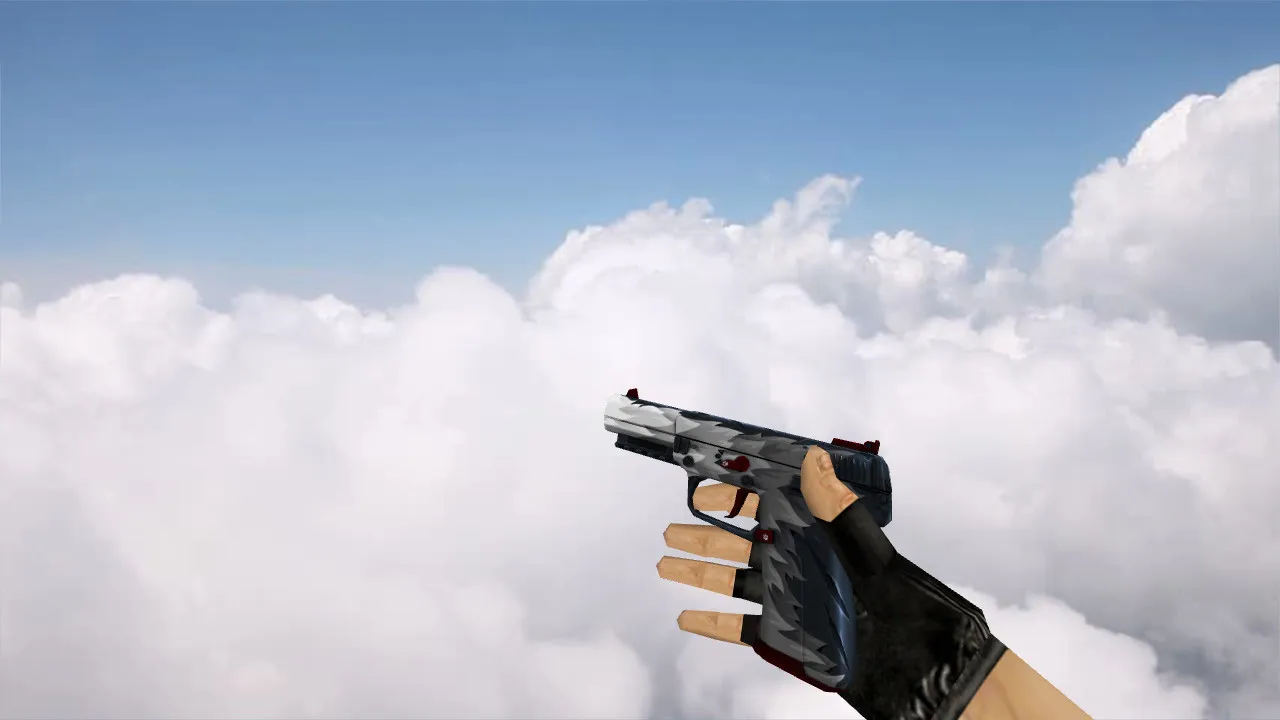 Модель «Five-Seven White Fang» для CS 1.6 - Качество и Эстетика - скриншот 1