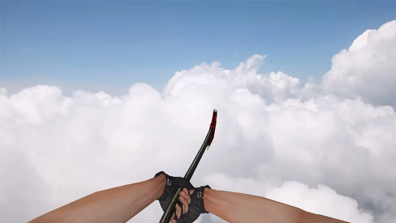 Модель «Axe Hammer» для CS 1.6: v_ и p_ нож, звуки, анимация осмотра, качество текстур и настройка - скриншот 2