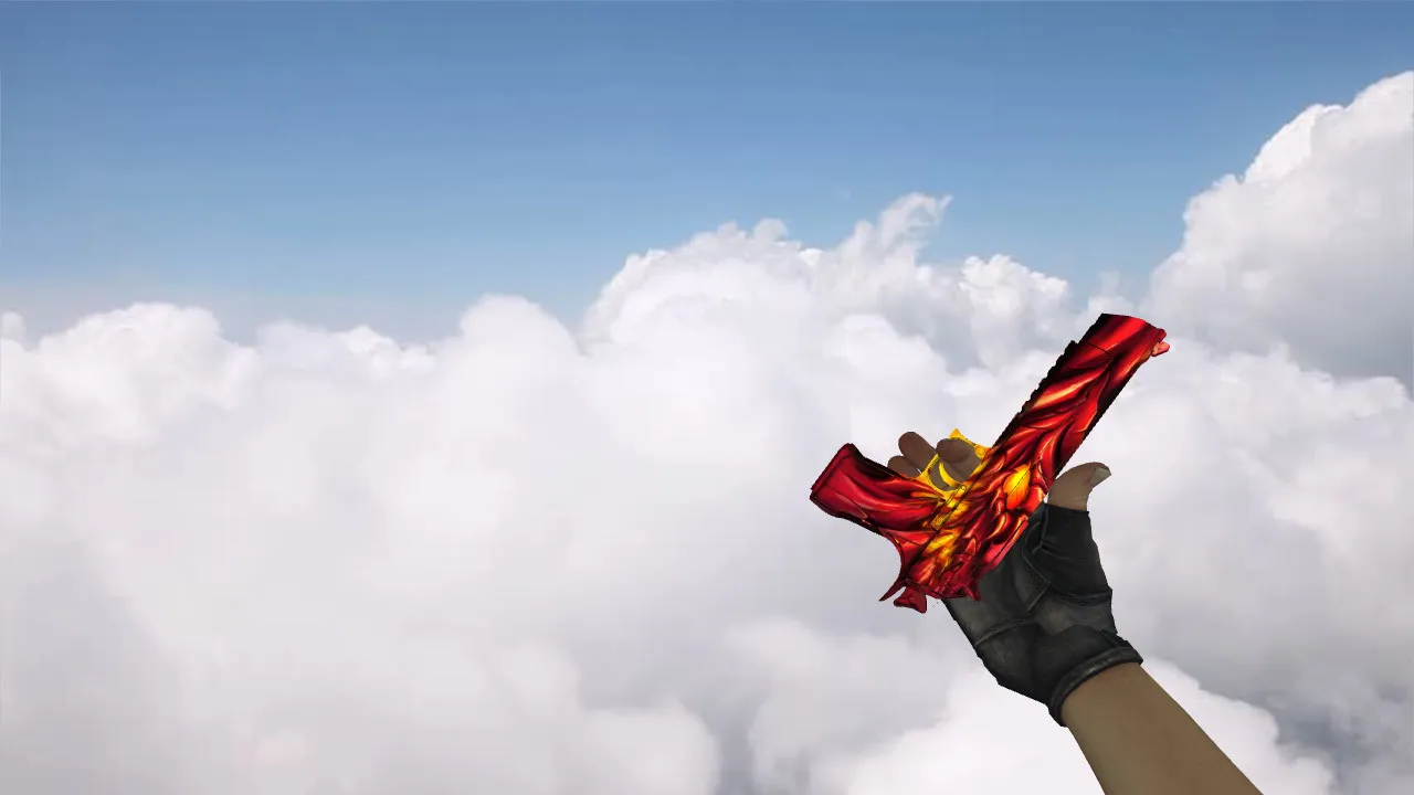 Модель Deagle Doomsday для CS 1.6 - Качественная замена - скриншот 1