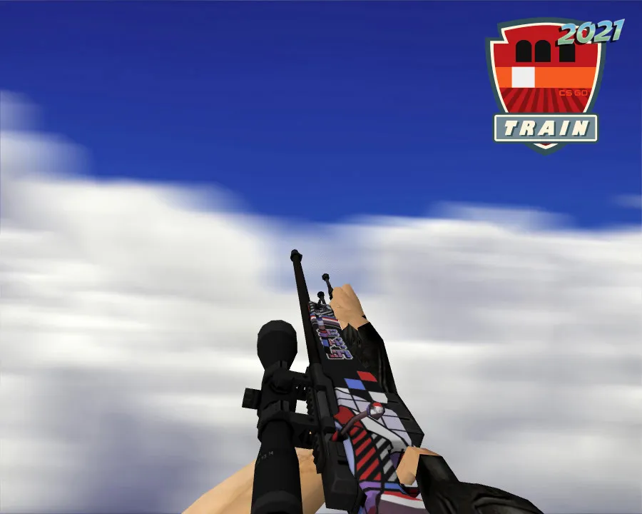 AWP | Поп-AWP (POP AWP) для CS 1.6 - Уникальный скин для снайперки - скриншот 2