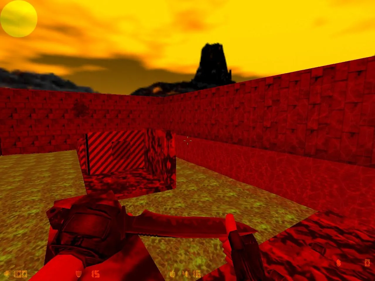 deathrun_enfer для CS 1.6: Deathrun-карта, равновесие команд, ключевые точки, .nav, оптимизация и простой запуск - скриншот 1