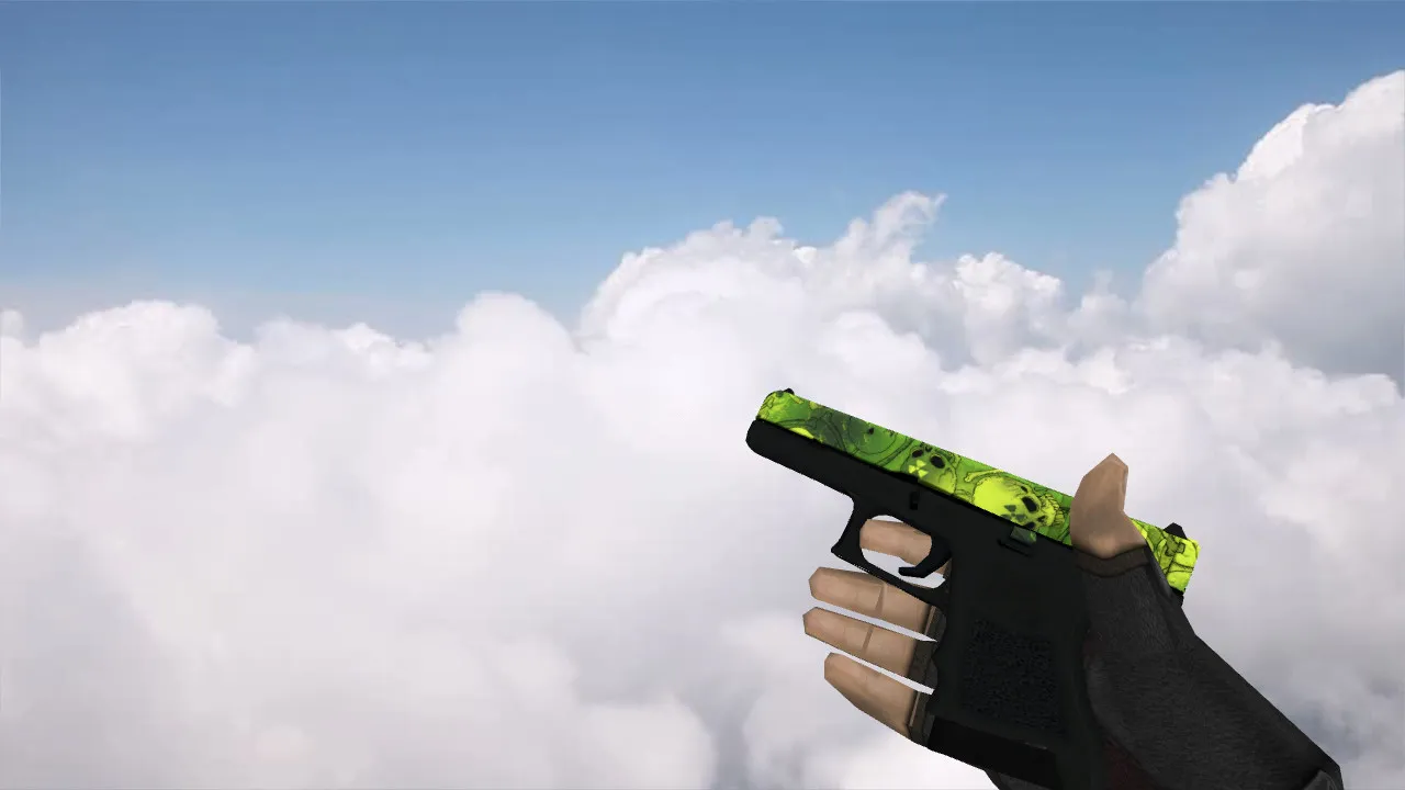 Модель «Glock Ядерный сад» для CS 1.6 - качественные текстуры и звук - скриншот 1
