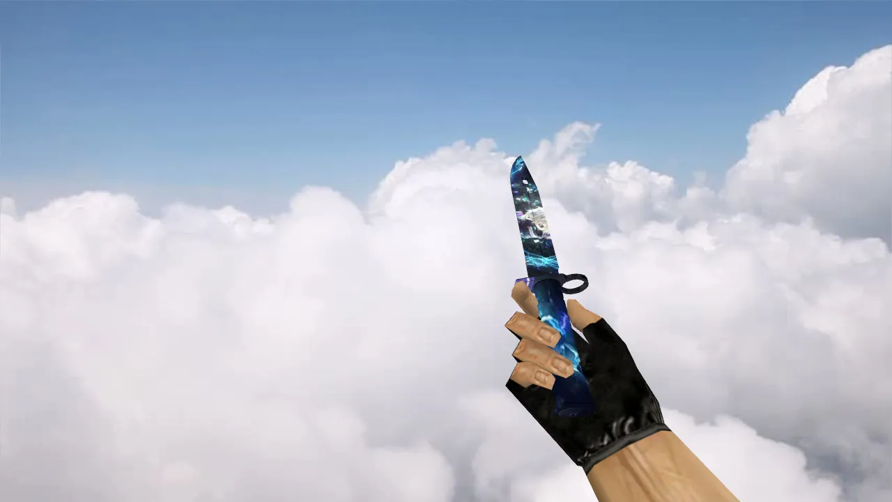 Модель «Bayonet Kaneki Ken» для CS 1.6: v_ и p_ модели, звуки, анимация осмотра, качество текстур - скриншот 1