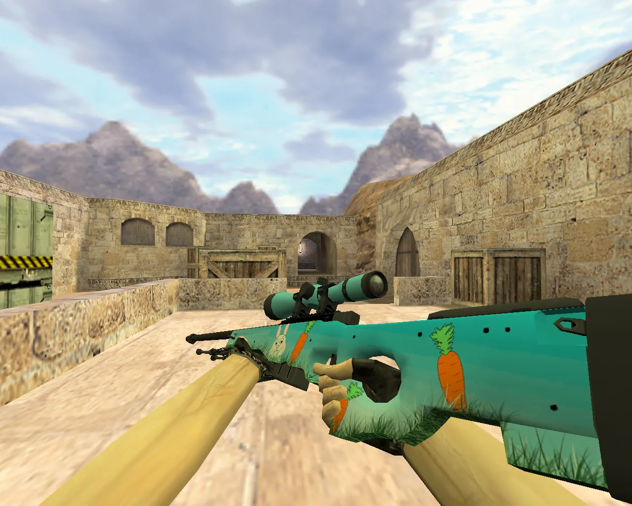 Модель AWP Кроличья доля для CS 1.6 - Скачай и играй - скриншот 1