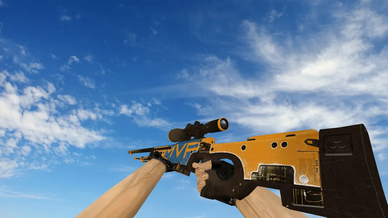 Модель AWP MVP для CS 1.6 - Идеальный выбор для снайперов - скриншот 1