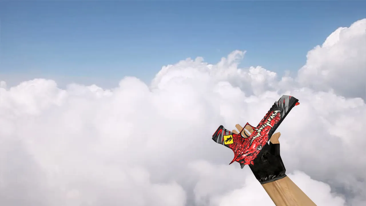 Модель «Deagle Alligator 5000» для CS 1.6: Качественные текстуры и анимация - скриншот 1