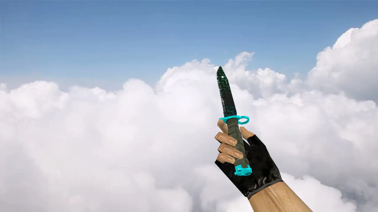 Модель «Bayonet Polymer» (v_, p_, w_) для CS 1.6: звук, анимация осмотра, качество текстур - скриншот 1