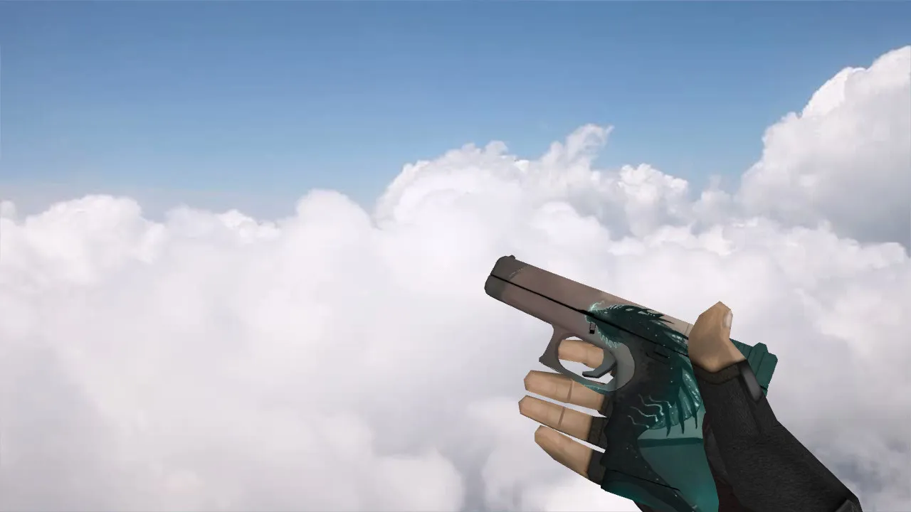 Модель «Glock Fury Dragon» для CS 1.6: Скачать прямо сейчас - скриншот 1