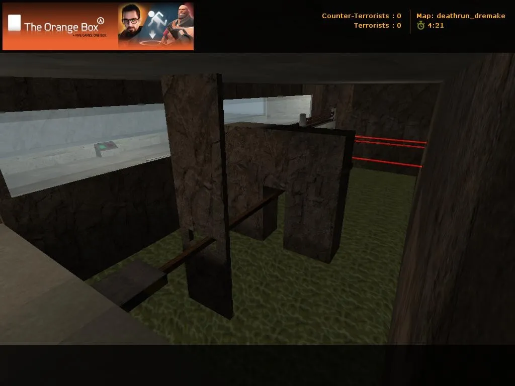 deathrun_dremake для CS 1.6: тактические точки, .nav для ботов и оптимизация карты - скриншот 3