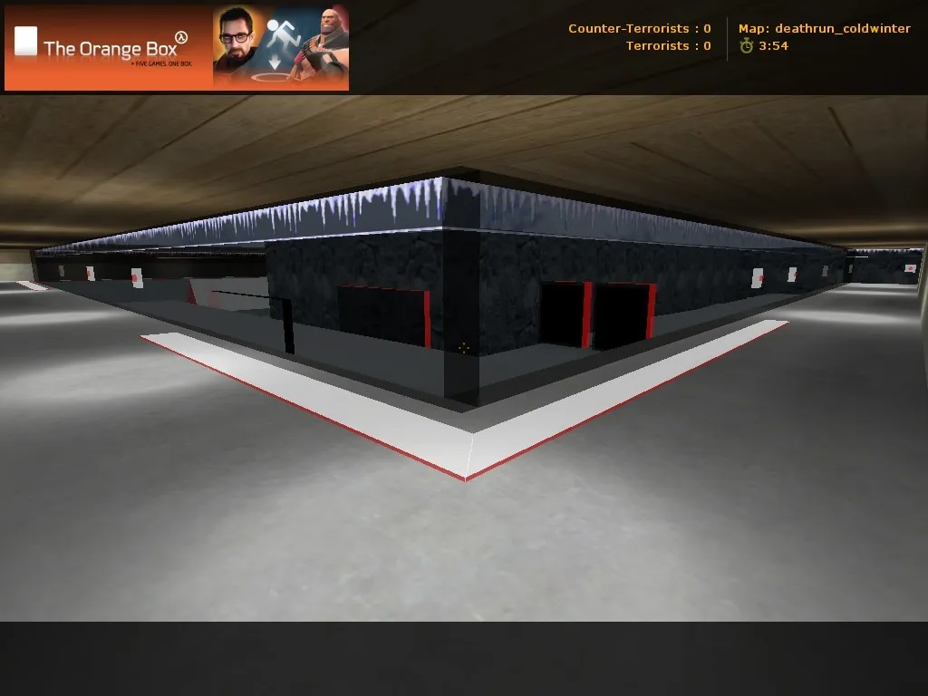 deathrun_coldwinter для CS 1.6: карта deathrun, тактики CT/T, точки, .nav, оптимизация wpoly/epoly - скриншот 4