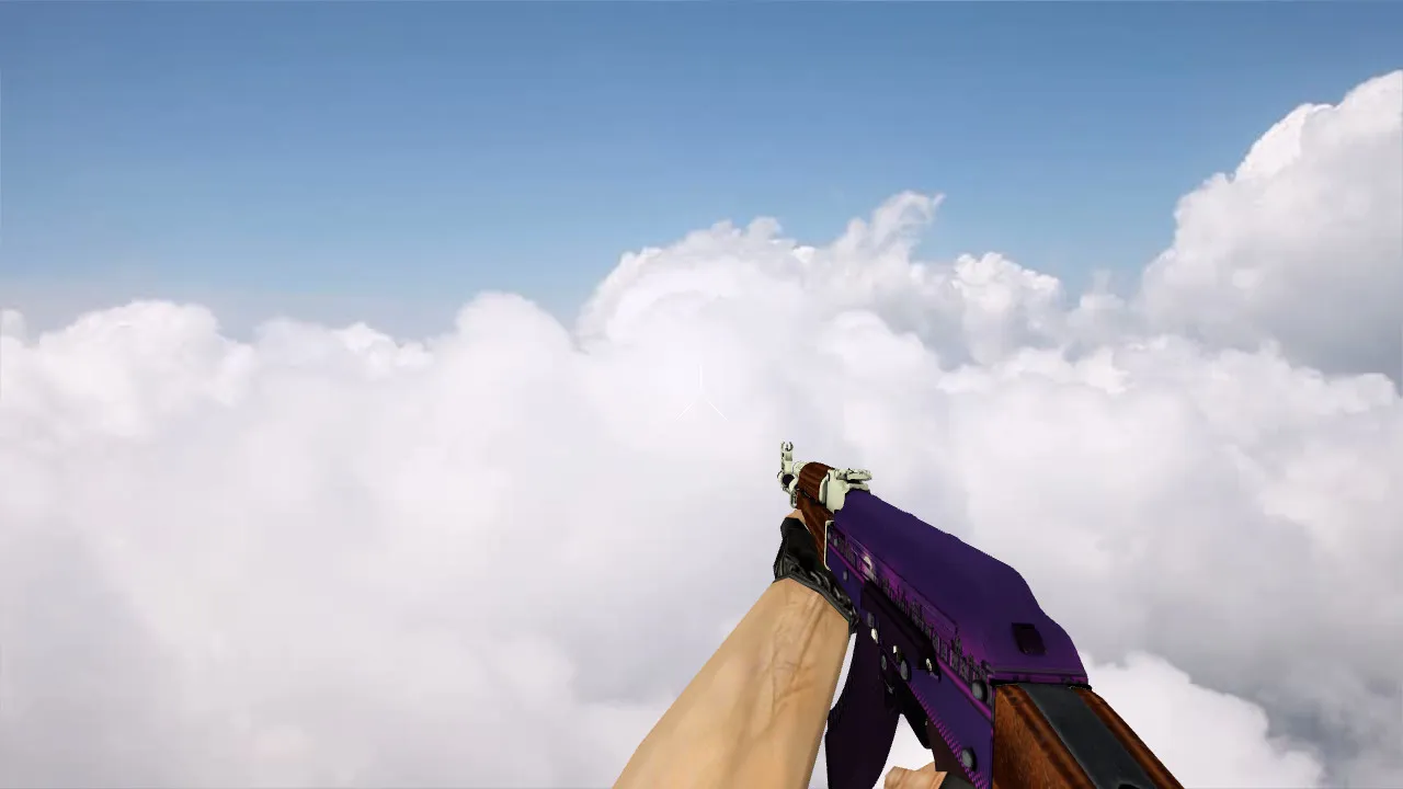 Модель «AK-47 Moonrise» для CS 1.6: уникальный стиль и качество — скриншот 4