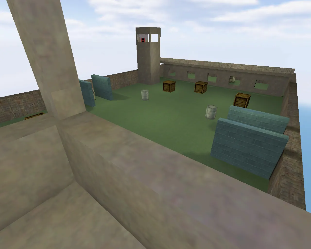 Карта «cs_deathmatch» для CS 1.6: спавны, баланс, .nav для ботов и оптимизация wpoly/epoly - скриншот 2