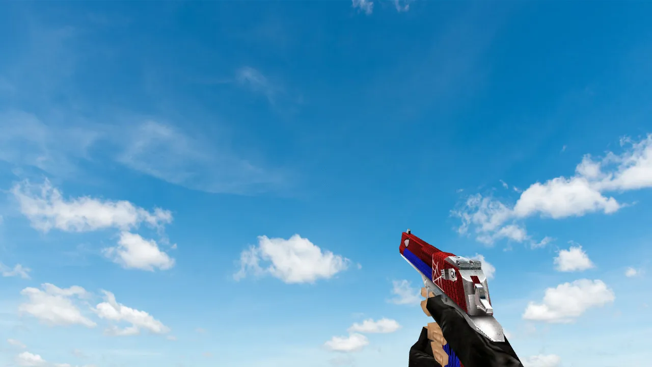 Скин Default Deagle Spiderman для CS 1.6 - Оригинальная модель - скриншот 1