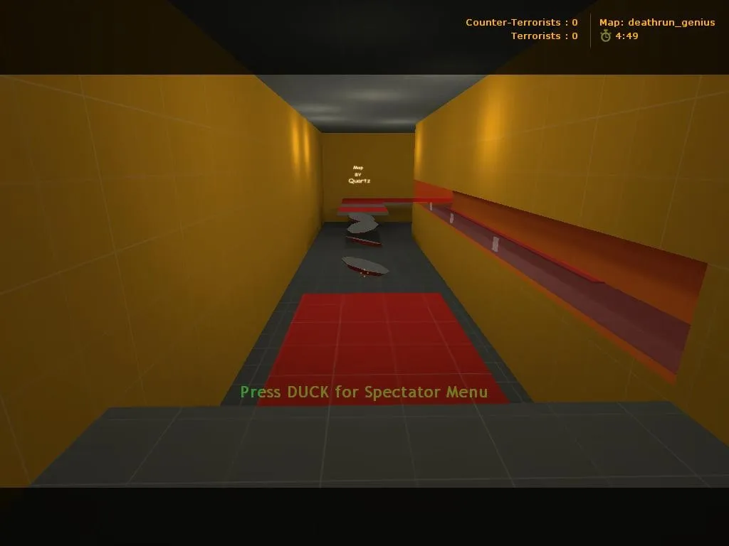 deathrun_genius для CS 1.6: deathrun-карты, роли инка и террориста, .nav для ботов, оптимизация wpoly/epoly - скриншот 4