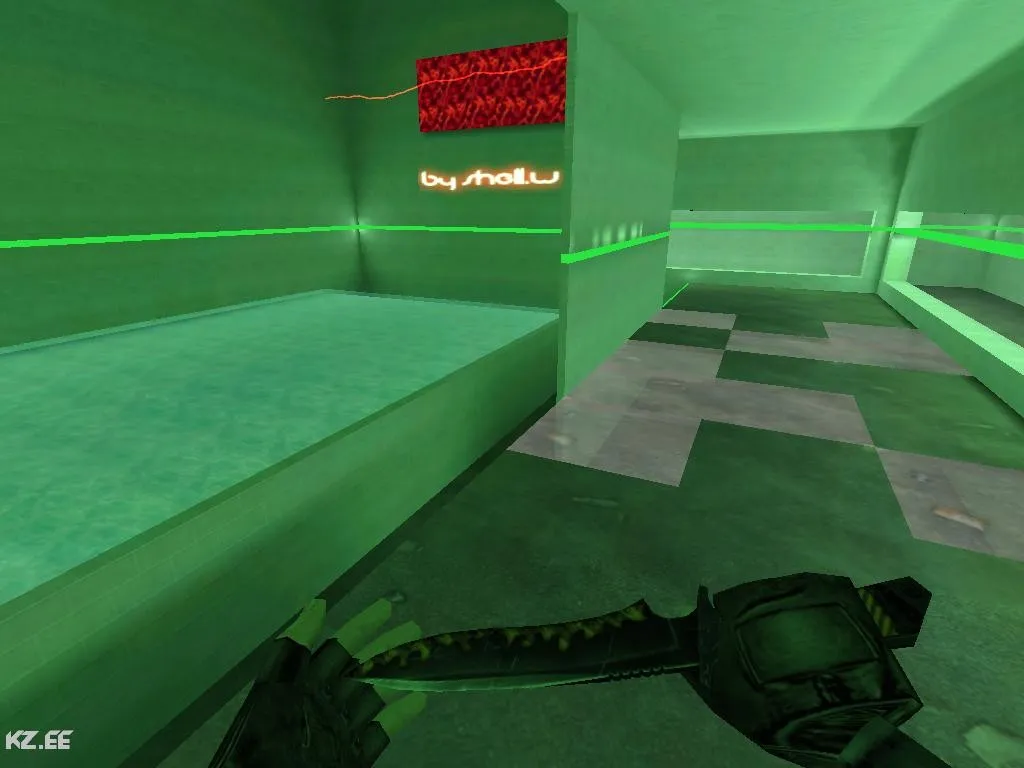 deathrun_av2009_recolored-ez для CS 1.6: цепочки ловушек, антифлуд раундов и боты по .nav - скриншот 2