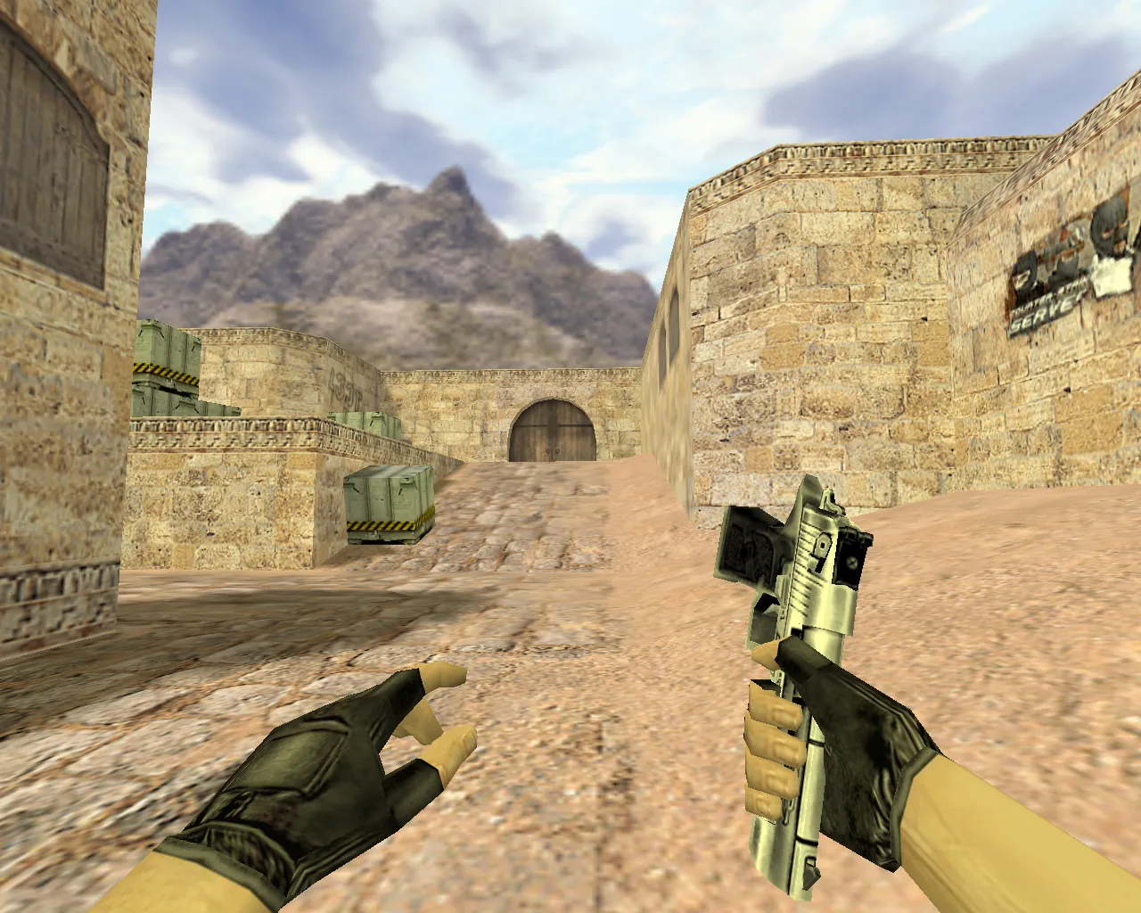 Модель ножа «Deagle-дубина» v_ для CS 1.6: звуки, анимация осмотра, текстуры, настройка и установка без риска - скриншот 1
