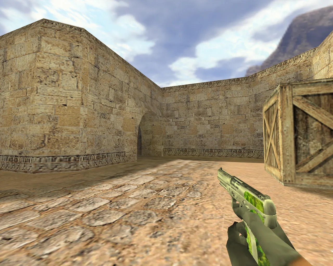 Модель Five Seven Серебряный лист для CS 1.6 - скриншот 1