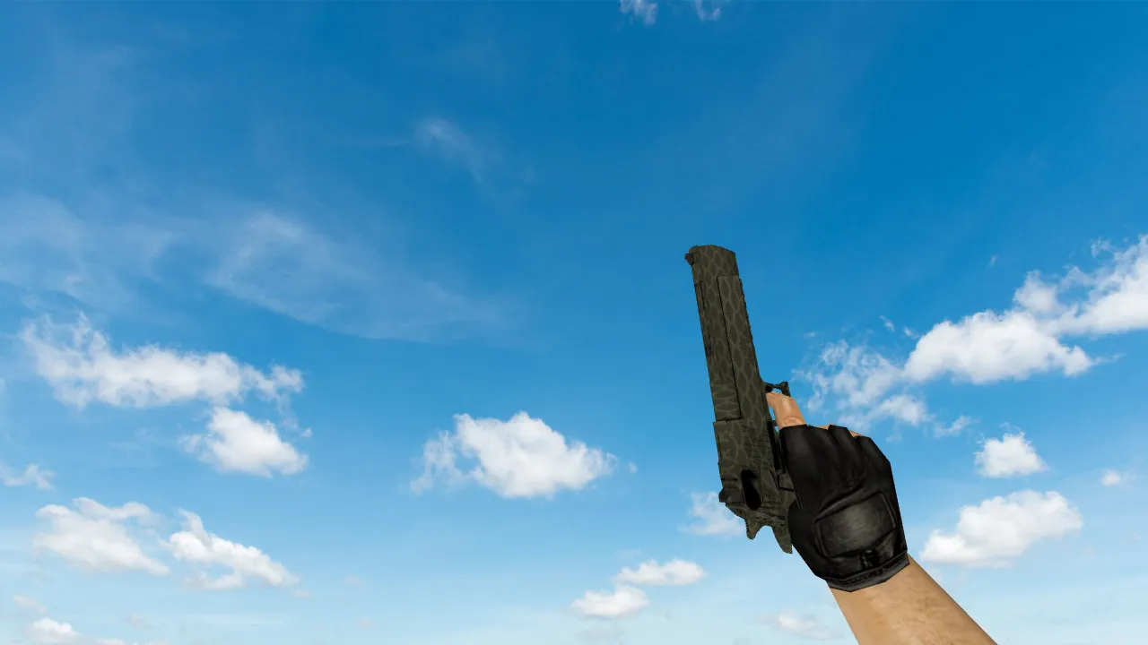Модель Deagle «Африканская сетка» для CS 1.6 - Качественная графика и анимация — скриншот 2