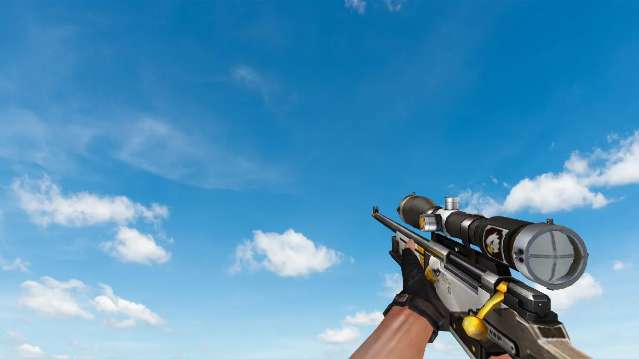 Пак моделей оружия «Eagle Paint Weapon Pack» для CS 1.6: v_, p_, w_ модели, звуки, анимация осмотра и качество текстур - скриншот 2