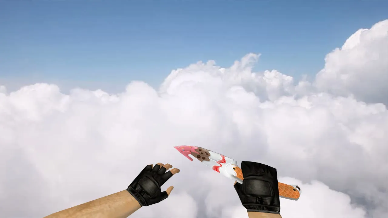 Нож «Gut Knife Revenge is Sweet» v_ модели для CS 1.6: звуковое сопровождение, анимация осмотра, текстуры и настройка - скриншот 3