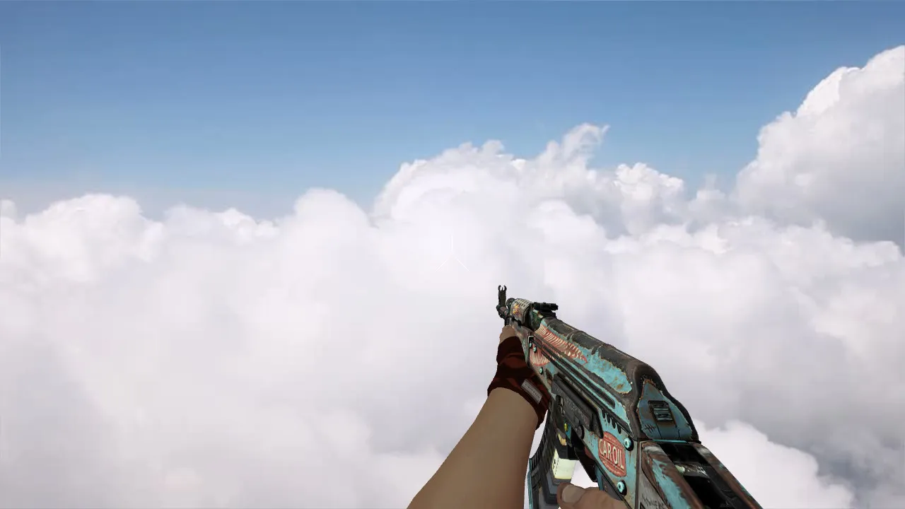 Модель «AK-47 Nibbler» для CS 1.6 - Уникальный Скин — скриншот 4