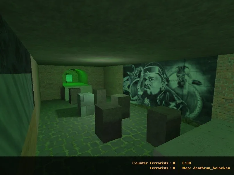 deathrun_heineken для CS 1.6 - deathrun-карта, точки, маршруты, настройка ботов - скриншот 1