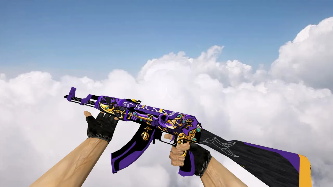 Модель «AK-47 Ganesha» для Counter-Strike 1.6 - Уникальный стиль - скриншот 1