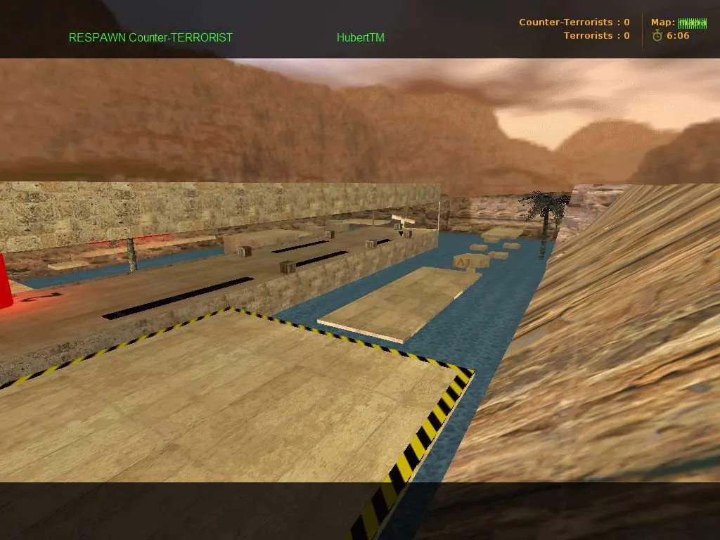 deathrun_dustcs_v1 - deathrun-карта для CS 1.6: ловушки, баланс, .nav и оптимизация - скриншот 2