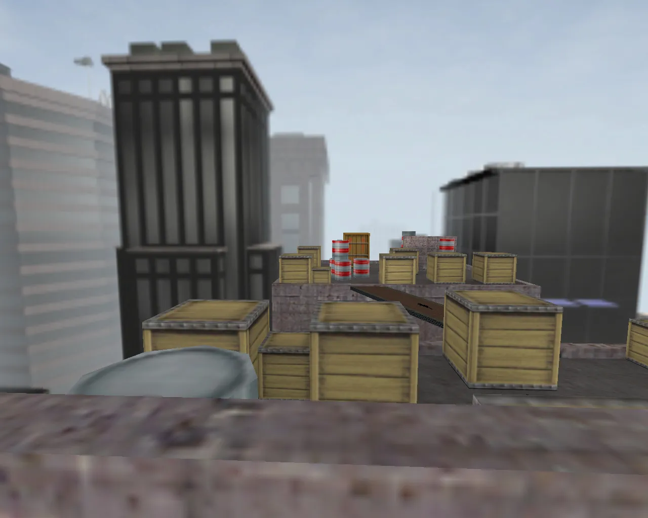 aim_crazyjump для CS 1.6: практика стрельбы в прыжках, наведения и контроля отдачи на AIM карте - скриншот 4