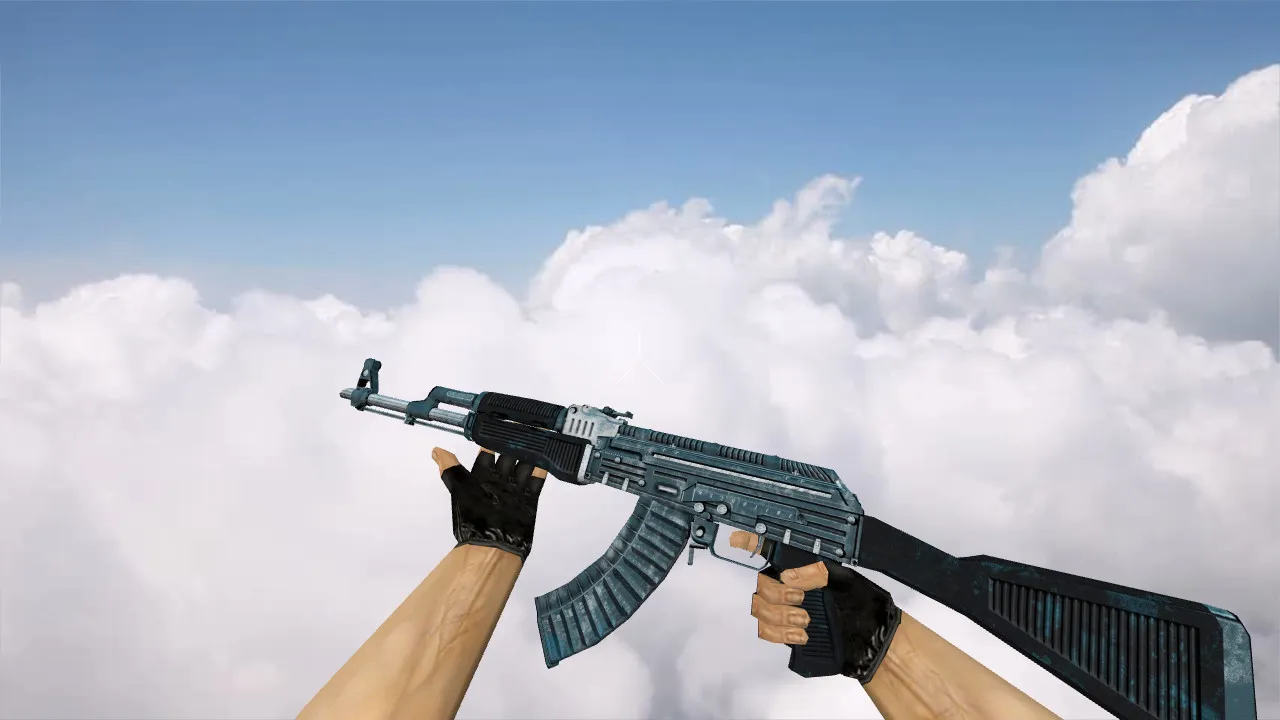 Модель AK-47 Starline Container v_ для CS 1.6: p_ w_ файлы, звуки, анимация осмотра, текстуры и настройка - скриншот 1