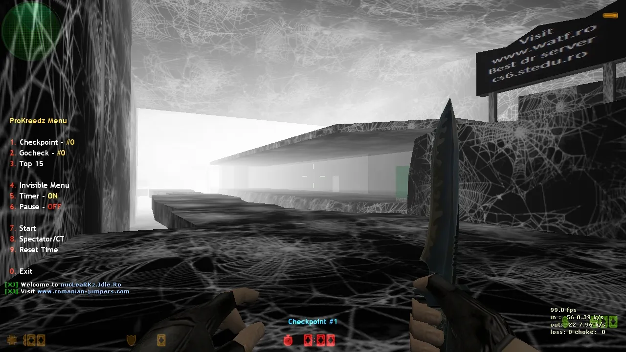 deathrun_absolute_spider для CS 1.6: правила, точки, .nav, wpoly/epoly и настройка ботов - скриншот 1
