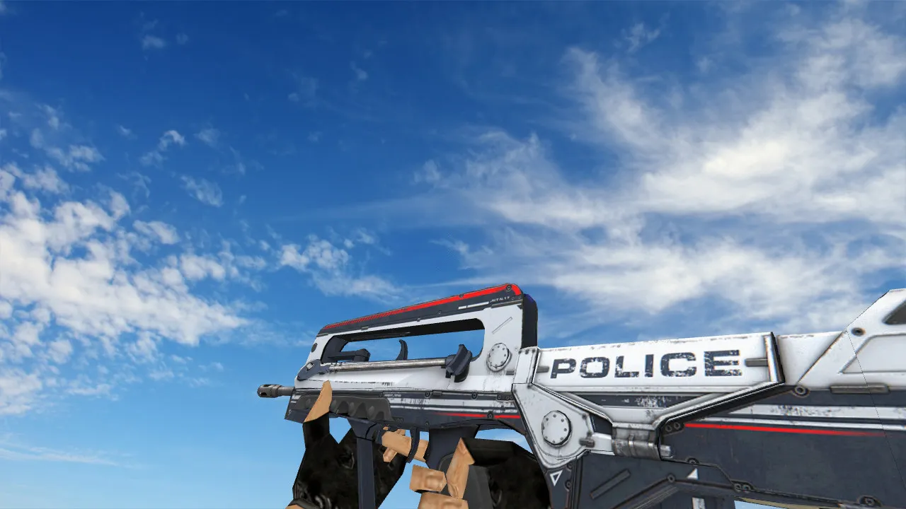 Модель «Famas Police» для CS 1.6: качественная замена стандарту - скриншот 1