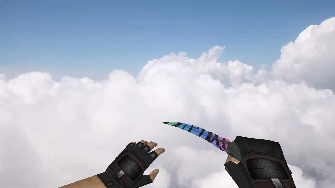Flip Knife Superfurry v_ модели для CS 1.6: звуки, анимация осмотра, текстуры и качество скина - скриншот 3