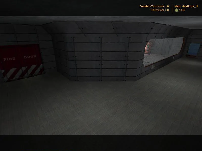 deathrun_hl для CS 1.6: карта Deathrun, точки, маршруты и настройка раунда - скриншот 5