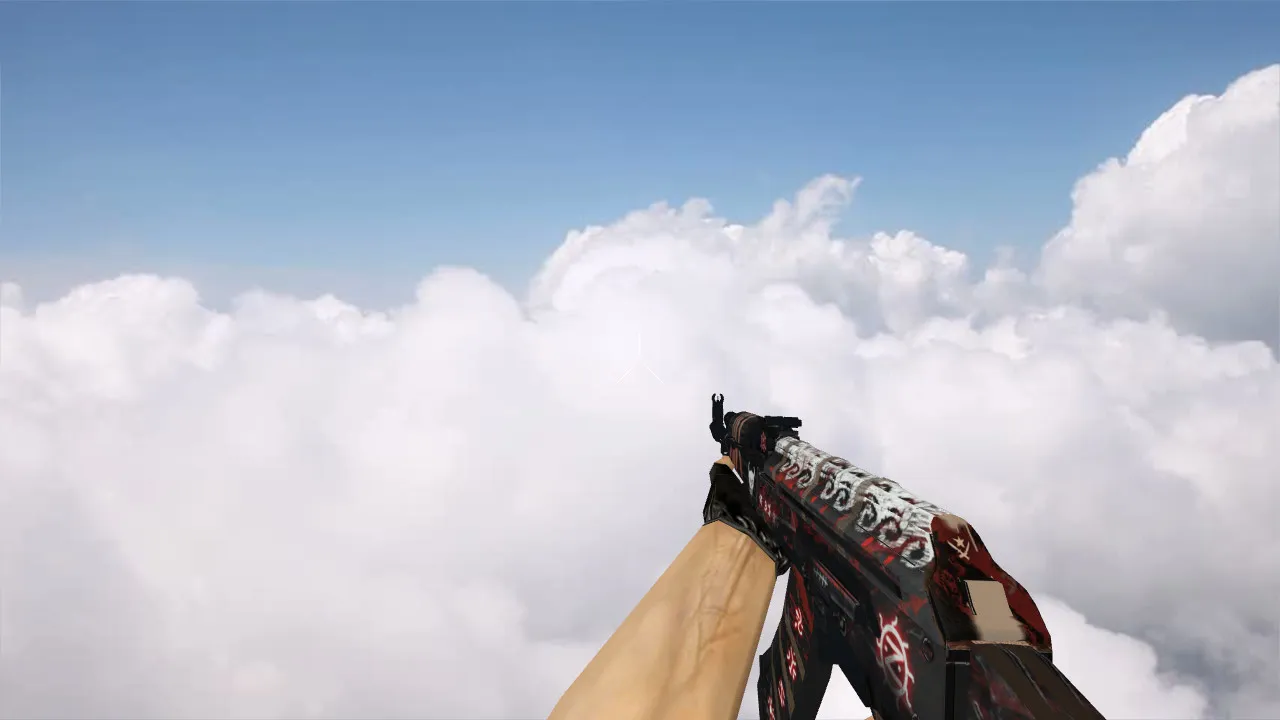 Модель AK-47 Demon Hunter для CS 1.6 – Окунитесь в сражение - скриншот 4