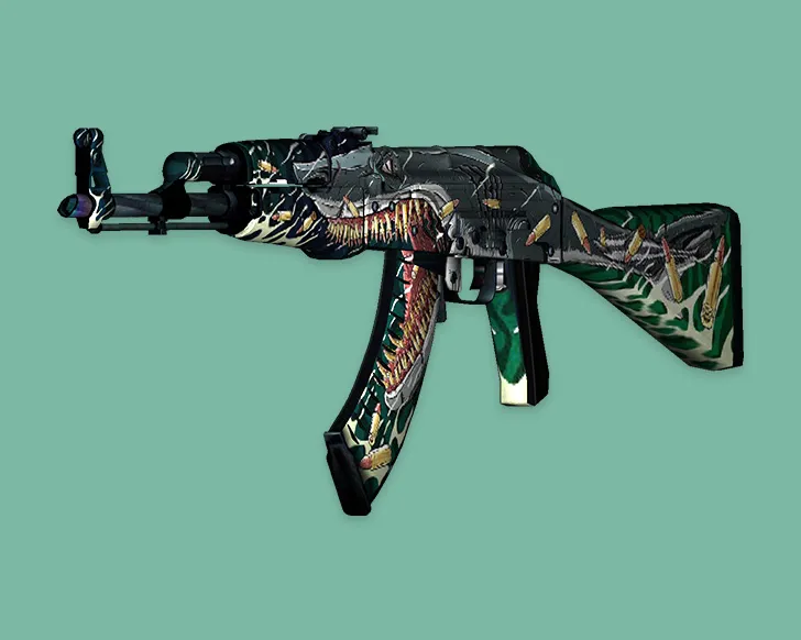 АК-47 «Дикая акула» v_model для CS 1.6: p_ и w_ модели, анимация осмотра, звуки и текстуры - скриншот 2