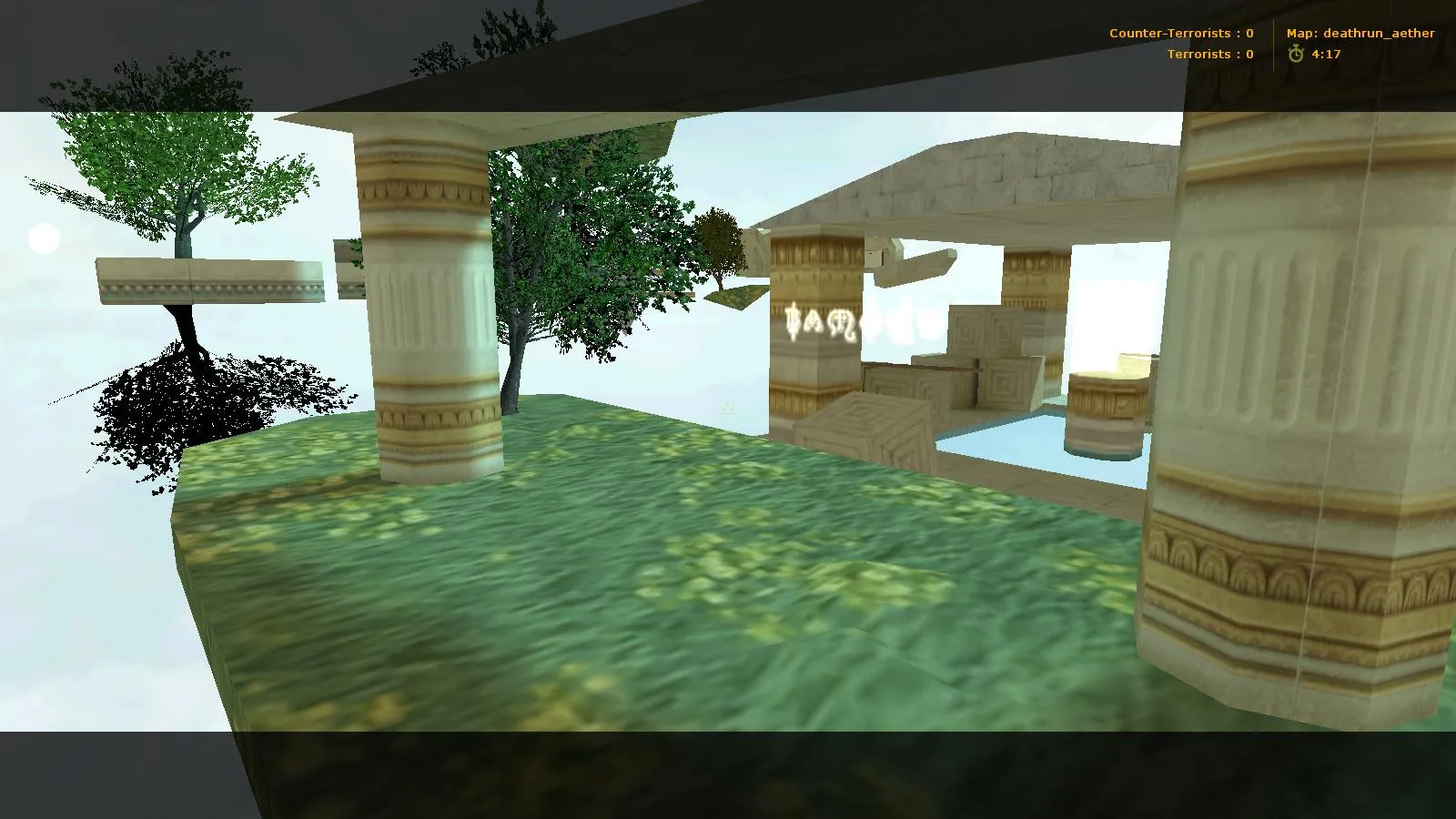 deathrun_aether_b1 для CS 1.6: deathrun-карта, точки, раунды, .nav для ботов и оптимизация - скриншот 6