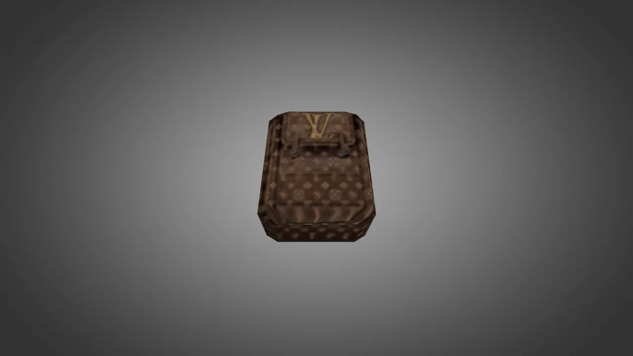 Модель «Louis Vuitton Monogram Backpack» для CS 1.6: v_/p_/w_ модели, звуки, анимация осмотра, текстуры и настройка - скриншот 2