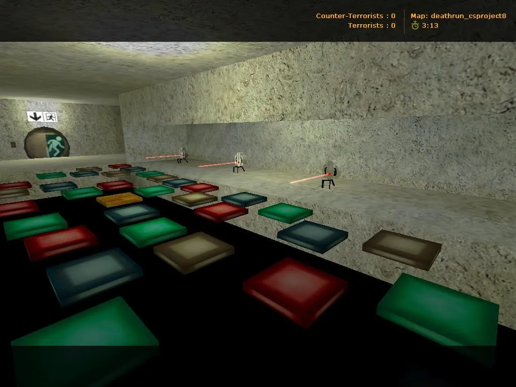 deathrun_csproject для CS 1.6: deathrun-карта, точки, .nav, оптимизация wpoly/epoly - скриншот 1