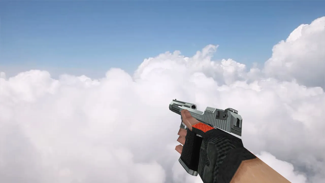 Модель «Chromed Desert Eagle» для CS 1.6 | Качественные модели оружия - скриншот 2