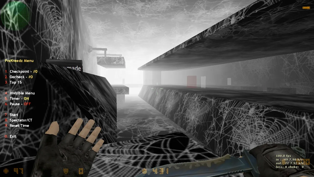 deathrun_absolute_spider для CS 1.6: правила, точки, .nav, wpoly/epoly и настройка ботов - скриншот 3
