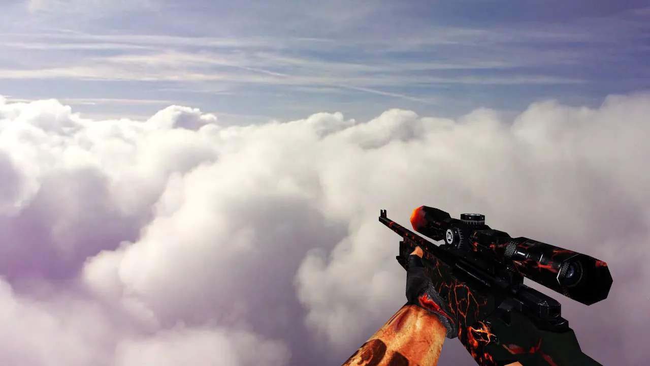 Модель «Default AWP Fire» для CS 1.6 – качественная замена - скриншот 1