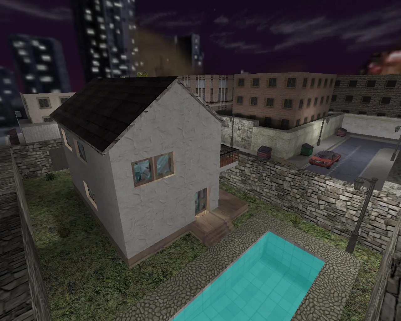 Карта cs_house для CS 1.6: точки, баланс сторон, .nav для ботов и оптимизация wpoly/epoly - скриншот 1