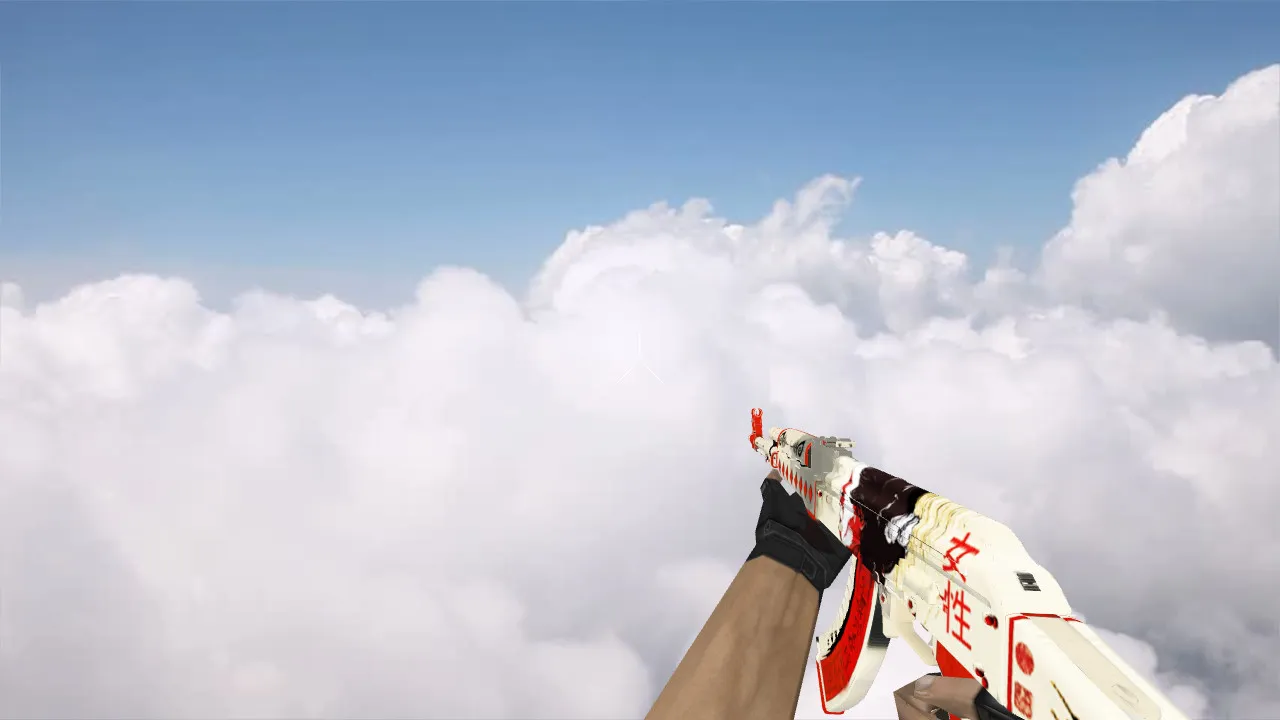 Модель «AK-47 Samurai» v_ / p_ / w_ для CS 1.6: звуки, анимация осмотра, норм текстуры - скриншот 4
