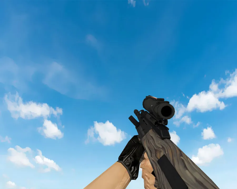 Модель AUG | Застарелое дерево (Spalted Wood) для CS 1.6 — скриншот 3