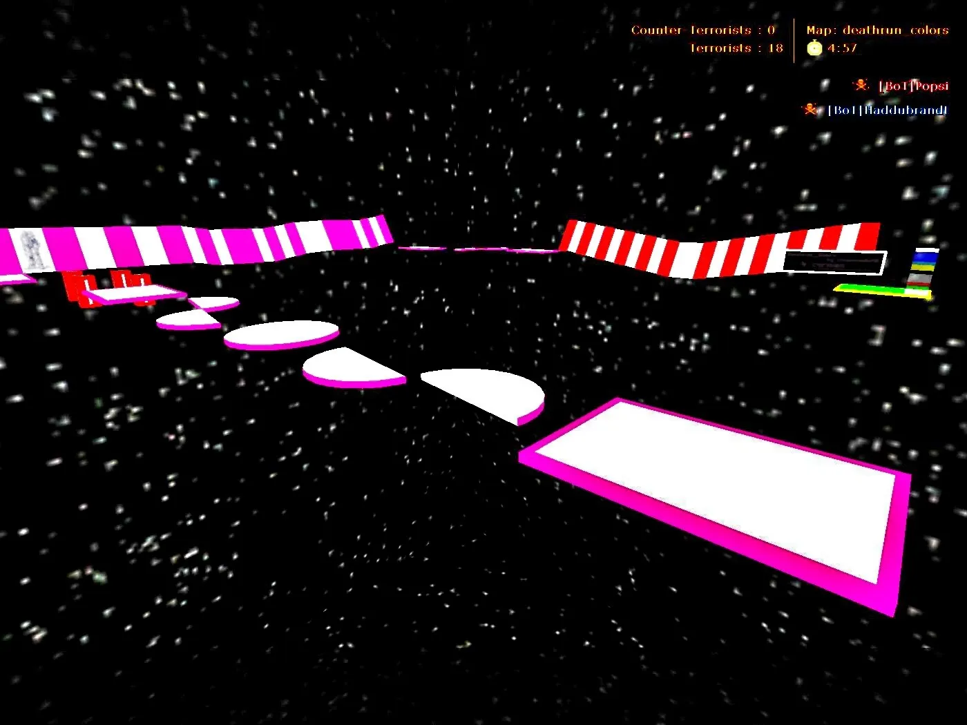 deathrun_colors для CS 1.6: карта Deathrun, точки, баланс, оптимизация wpoly/epoly и запуск без риска - скриншот 3
