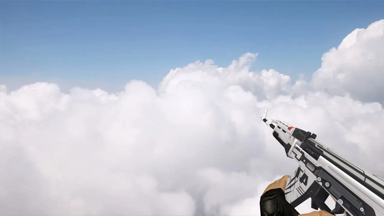 Модель Degault AK47 Challenger v_ p_ w_ для CS 1.6: звуки, анимация осмотра, качество текстур - скриншот 2